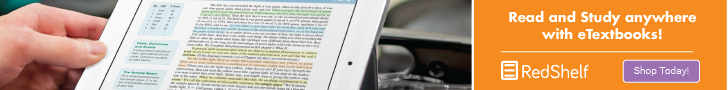 Read and Study anywhere with eTextbooks!
