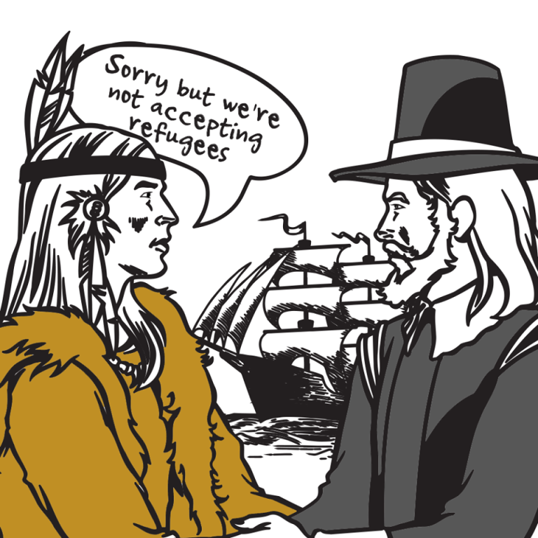 Not accepting refugees