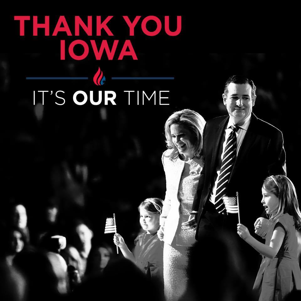 Ted Cruz Iowa Caucus Winner