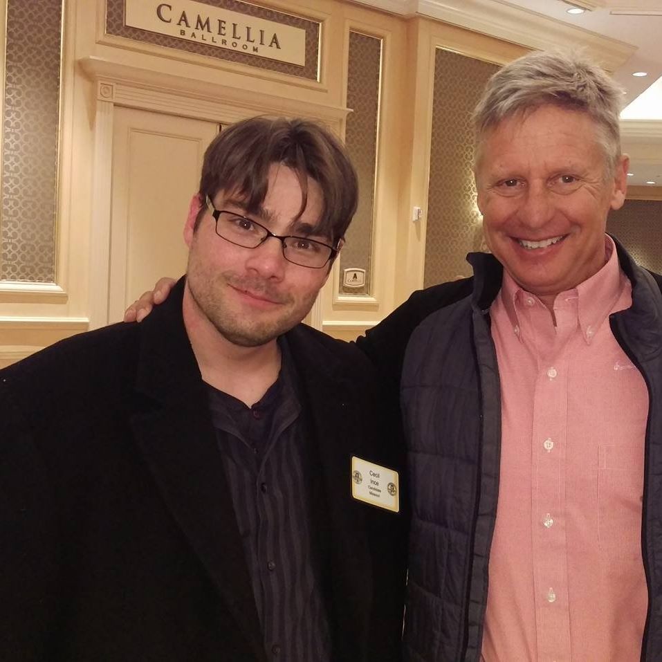 Cecil Ince and Gary Johnson