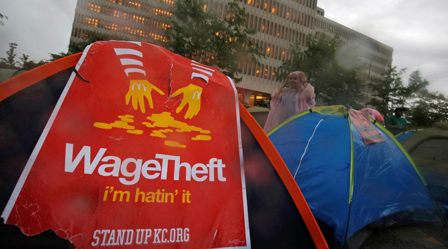 Minimum Wage Protest