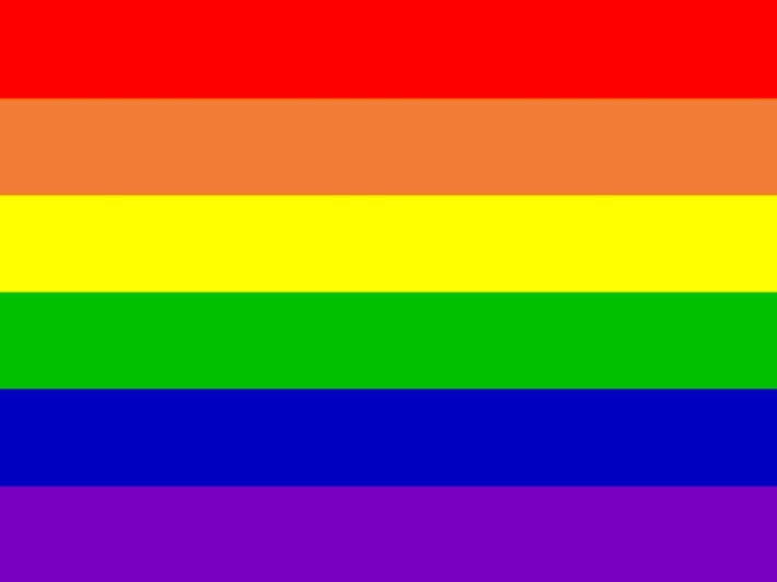 LGBTQ Rainbow Flag James River