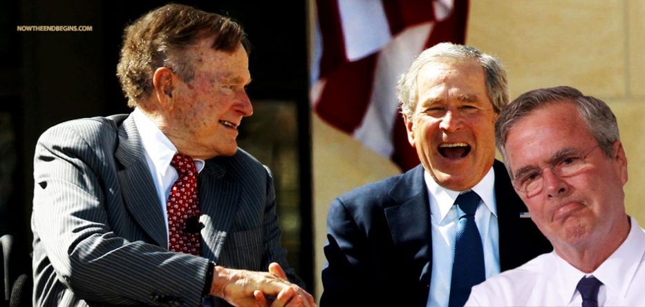 On Eve Of GOP Convention, Bush Family Decides To Throw Weight Behind Hillary Clinton George Bush