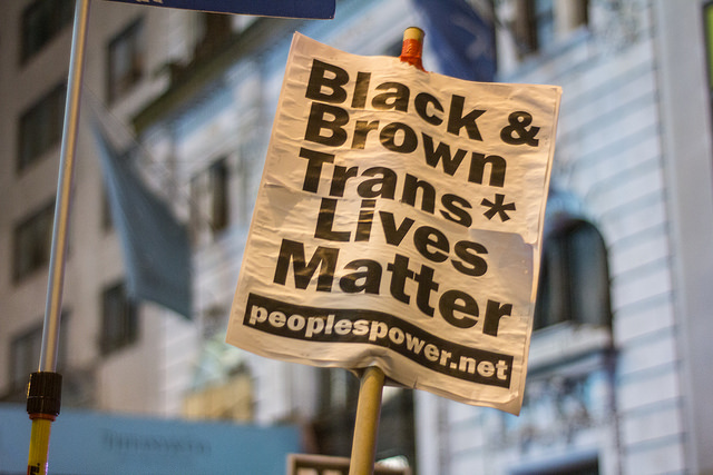 Black and Brown Transgender Lives Matter