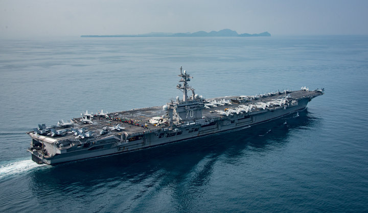 aircraft carrier USS Carl Vinson