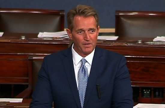Jeff Flake on US Senate floor