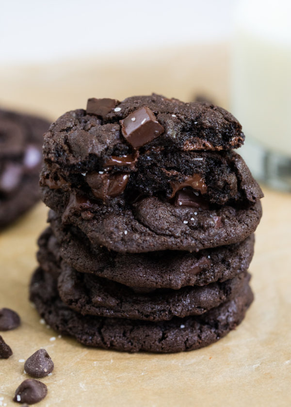Triple Chocolate Chip Cookie