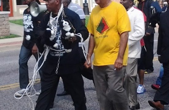 Anthony Shahid protesters Jail Support St Louis