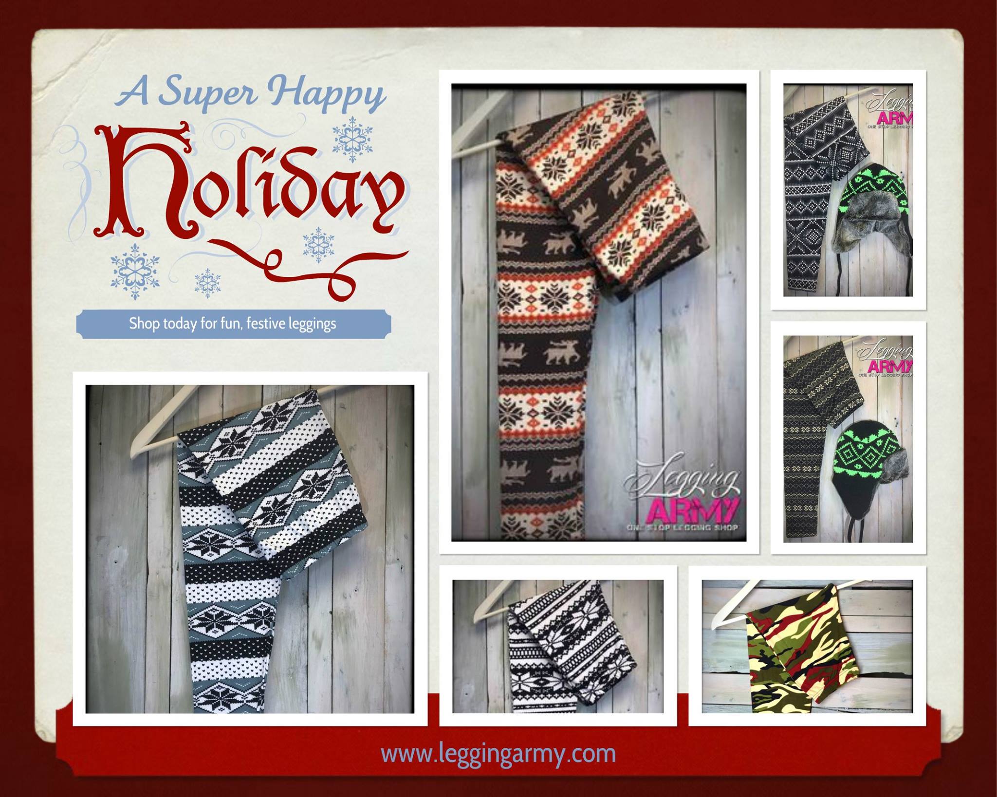 Holiday Legging Army