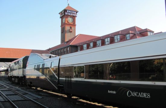 Amtrak Cascades train
