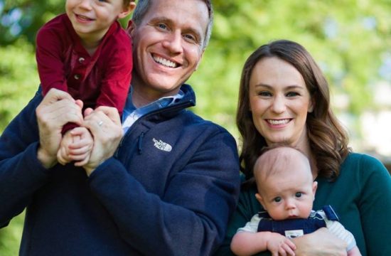 Governor Eric Greitens and family