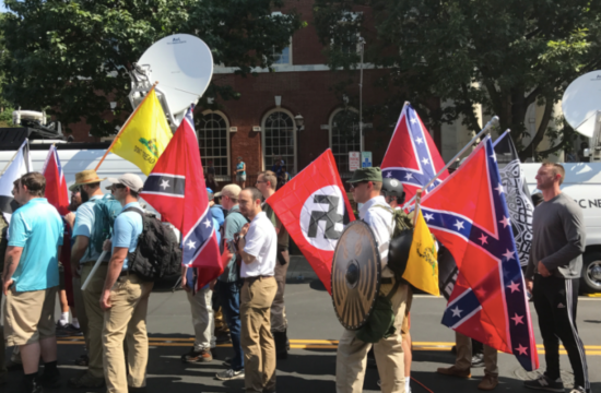 first ammendment charlottesville virginia neo-nazi kkk law enforcement